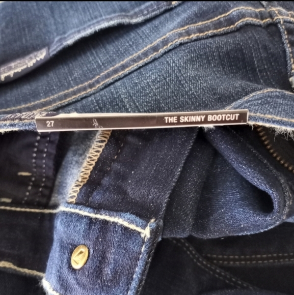 7 For All Mankind Modern Bootcut The Skinny Bootcut Jeans Women's Size 27 NWT - Picture 16 of 16